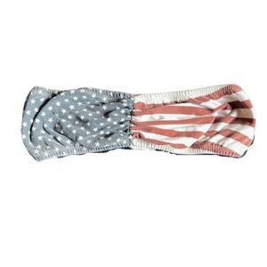 USA Stars and Stripes Bandeau - Cream, Red, Navy